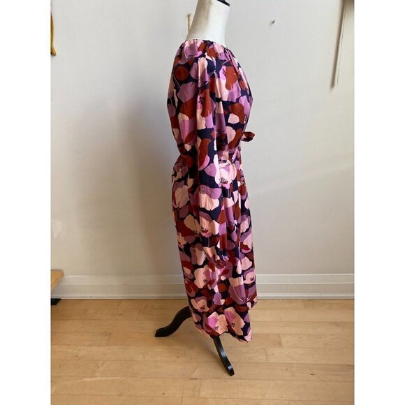 DONNA Morgan Women Floral Belted Dress BNWOT Sz 10 New - Picture 2 of 6